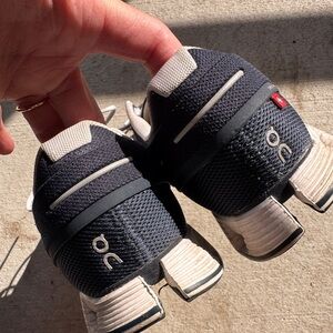 On Running Athletic Shoes - Black and White